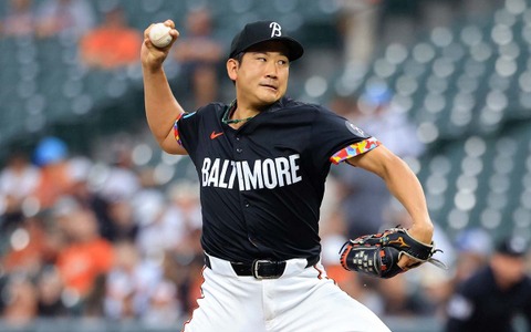 【MLB】菅野智之、女房役ラッチマンのリードに感謝 「彼の復帰がすごく大きい」　7回1失点でチームトップの9勝目 画像