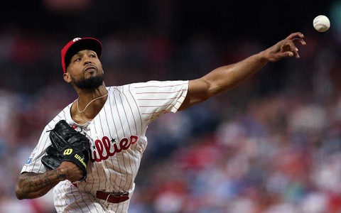 【MLB】フィリーズ28歳左腕が“魔球チェンジアップ”で大躍進中　大谷翔平からも3連続奪三振、CY賞争いダークホース浮上中 画像