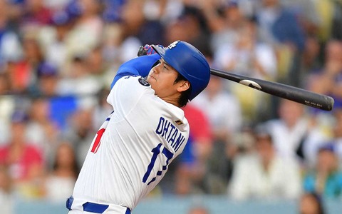 【MLB】大谷翔平「1番DH」スタメン　25歳の“剛腕右腕”からリーグ単独首位となる2戦連発46号アーチなるか 画像