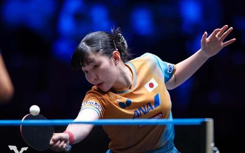 張本美和、注目の中国デビュー戦で世界1位・孫穎莎と対戦の可能性　17歳が述べた絶対女王の“凄み”「乗り越えるのが難しい山」 画像