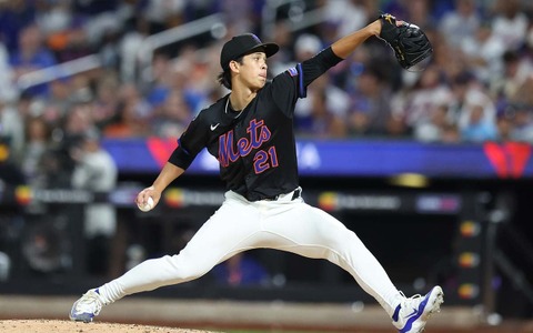 【MLB】“リンスカム二世”と評判、メッツの大型ルーキーがデビュー戦で初白星　ソトとアロンソが援護弾……本拠地史上最多の19得点 画像