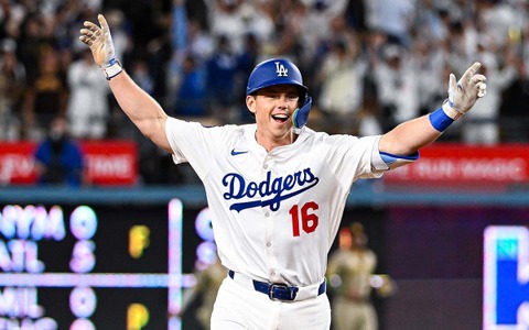 【MLB】大谷翔平、“MVPトリオ”の連打で先制のホームイン　サヨナラ弾を放った代打スミスは“秘訣”を明かす「呼吸をして、落ち着いて……」 画像