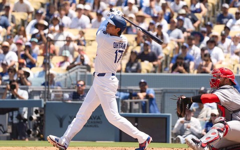 【MLB】大谷翔平、8月は劇的回復のコース別打撃成績「.154→.333」　“ストライクゾーン境い目”で過去3番目の高打率に 画像