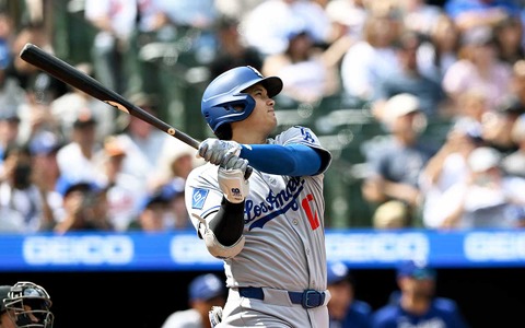 【MLB】大谷翔平、マルチ本塁打＆5出塁の大暴れ　指揮官は先頭打者アーチを絶賛「ダグアウトに活気が戻った」 画像