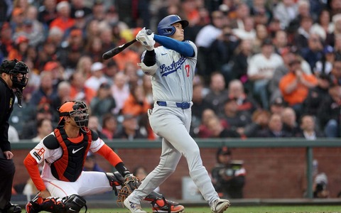 【MLB】大谷翔平「1番DH」スタメン　“レジェンド右腕”バーランダー攻略の49号アーチなるか、エース山本由伸が先発 画像