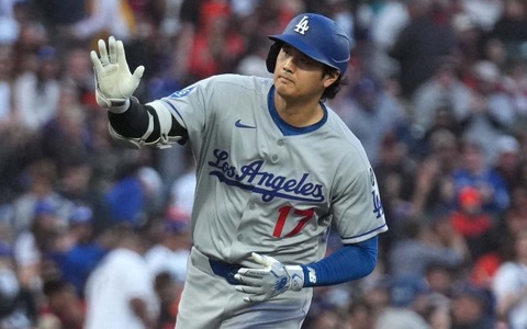 【MLB】大谷翔平、特大49号に公式記者が驚愕スタッツ続々紹介　“最強1番打者”が記録ラッシュで大台も目前 画像