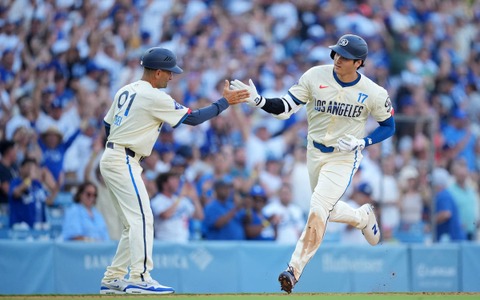 【MLB】大谷翔平「1番DH」スタメン　“2試合連発”53号アーチで本塁打王返り咲きなるか、台湾出身右腕と初対決 画像