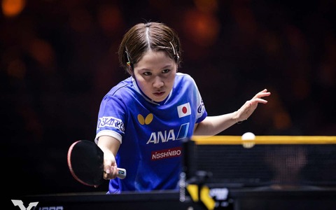 平野美宇、世界女王・孫穎莎との注目対戦で第2G圧倒も1－3で敗戦　随所に好プレーで奮闘も敗れ1回戦で姿を消す【チャイナスマッシュ2025】 画像