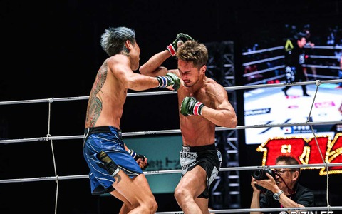 【RIZIN.51】芦澤竜誠、梅野源治の“爆肘”とMMAの融合に散る……壮絶な死闘で両者流血「肘がこの試合を導いた」 画像