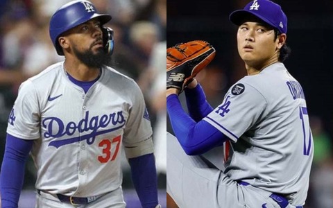 【MLB】大谷翔平、二刀流デビューで許した先制点　三塁進めたテオスカーの“緩慢プレー”を現地記者が指摘「再び守備で混乱に」 画像