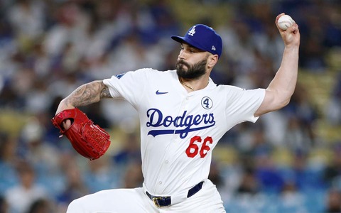 【MLB】ドジャース、左腕スコット「下半身の膿瘍切開」で戦線離脱　リーグ優勝決定シリーズに進出しても……規定により出場不可に 画像