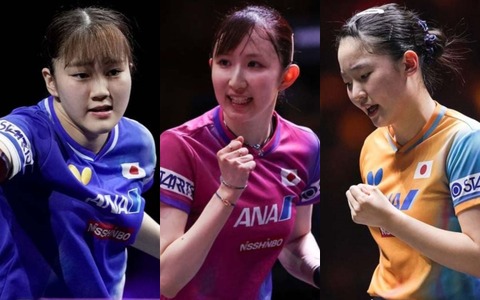 “サウスポーエース”早田ひなが最後は意地の勝利　連覇狙う日本女子が北朝鮮に大苦戦も死闘制してベスト4進出【アジア選手権】 画像