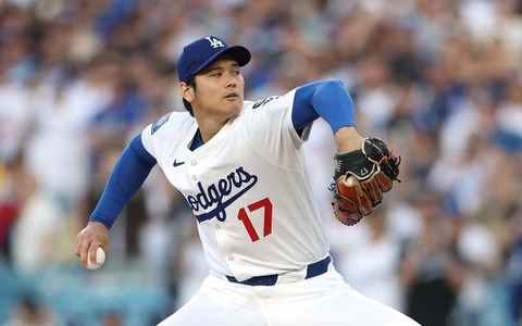 【MLB】大谷翔平、WS初登板は「7回途中93球6奪三振」後続捕まり4失点　2ラン被弾のゲレーロJr.に“最速159キロ” 画像