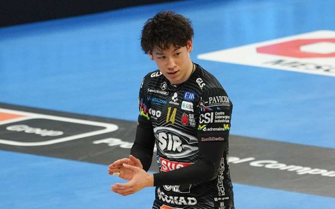 石川祐希を称賛「日本人アタッカーがセットを締め括った」　古巣パドヴァ戦6得点で開幕3連勝に貢献、ペルージャは単独首位に 画像