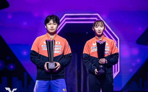 松島輝空が“3週連続”キャリアハイ更新で8位　張本智和が日本勢最高の4位、戸上隼輔は20位｜卓球男子世界ランキング（2025年第46週） 画像