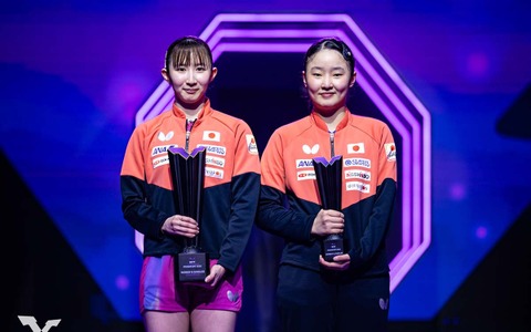 早田ひな、“チャンピオンズ初優勝”で10位に浮上　準Vの張本美和が6位、4強の伊藤美誠が8位にランクアップ｜卓球女子世界ランキング（2025年第46週） 画像