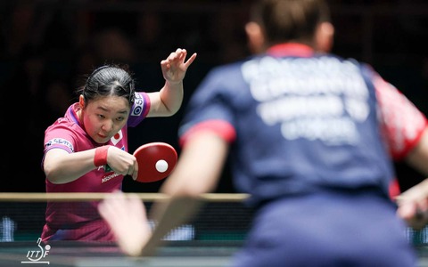 「張本美和の3－0勝利を印象深くした」 敵国エースの奮闘をITTFが称賛　世界63位に「スリリングなラリーの応酬」と評価【卓球・ITTF混合団体W杯2025】 画像