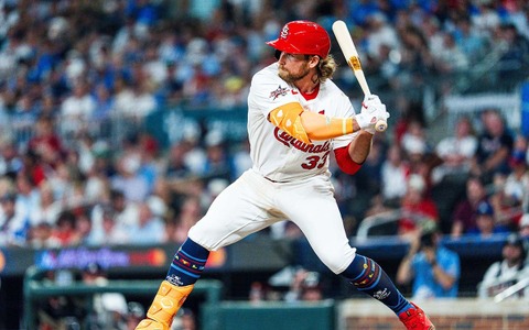 【MLB】カージナルスのドノバン、トレード確率75％……最適な移籍先にドジャース 「リードオフも中軸も打てる」と米メディア指摘 画像