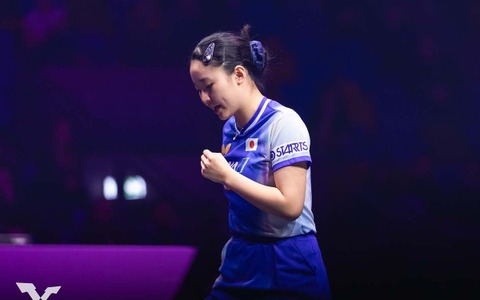張本美和、中国メディアが世界2位・王曼昱の攻略法を分析　7戦7敗の“天敵”に挑む17歳の「唯一の選択肢」とは【WTTファイナルズ香港】 画像