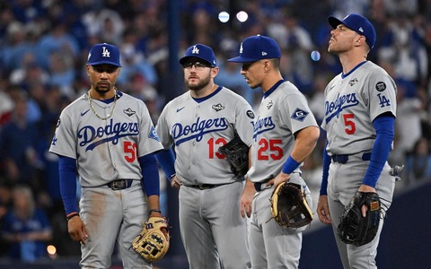 【MLB】「最も高齢なグループ」3連覇を狙うドジャースに潜むリスク……米メディアが警鐘を鳴らした数字「30.7」とは？ 画像