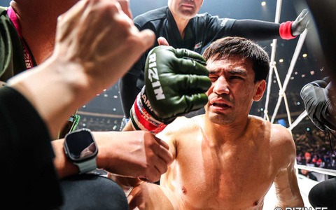 【RIZIN】ダウトベック、久保優太戦での“後悔”を吐露「その時アピールしていれば……」　2度のアイポークを回顧「1回目でほぼ見えず」 画像