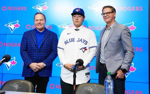 【MLB】岡本和真、ブルージェイズ入団会見の注目度に記者驚愕「ゲレーロJr.が再契約したかのよう」　ほっこりエピソード披露で“愛され力”にも太鼓判 画像