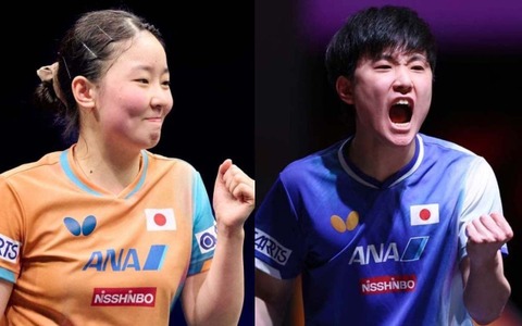 張本美和は会心のストレート勝ち、長﨑美柚は激闘制し8強入り　張本智和＆松島輝空の“トップ2”も貫録の準々決勝進出【WTTチャンピオンズ・ドーハ】 画像