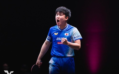 張本智和の“驚異”を中国メディアが特集　進化を遂げた「ハイブリッド戦術」　日本エースに高評価「自信を深めている」【WTTチャンピオンズ・ドーハ】 画像