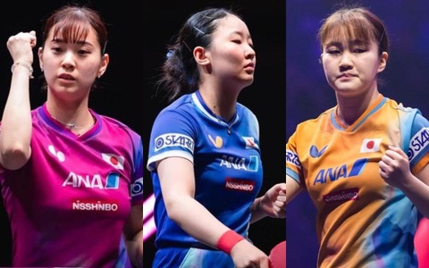 張本美和、大藤沙月、長﨑美柚ら参戦に公式熱視線「タイトル争いは熾烈」　昨年2冠の“新女王”はダブルスでも優勝争いへ【WTTスターコンテンダー・チェンナイ】 画像