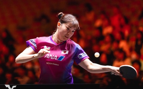 中国勢撃破の長﨑美柚がシンガポール選手に15分でストレート圧勝　サウスポーが全勝で決勝トーナメント進出決定【ITTF-ATTUアジアカップ】 画像