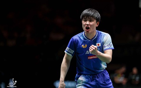 張本智和が注目の日本人対決を制し決勝進出　戸上隼輔との打ち合いを4－1で制したエースが世界1位・王楚欽との大一番へ【ITTF-ATTUアジアカップ】 画像
