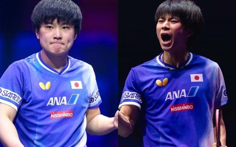 張本智和、世界王者との激闘に惜敗も堂々の銀メダル　戸上隼輔は殊勲の銅メダル　張本美和は中国サウスポーに屈し4位【ITTF-ATTUアジアカップ】 画像