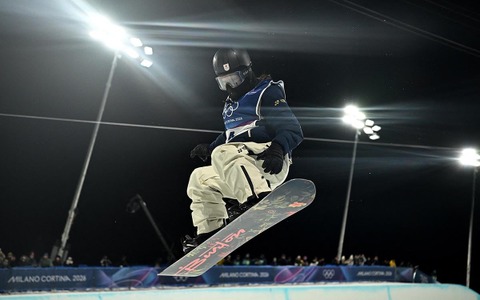 【ミラノ五輪】「ギリギリの状態」複数骨折の平野歩夢、痛みに耐えて予選突破……決勝では大技披露か「懸けていかなければいけない」 画像