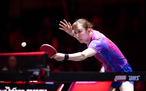 早田ひな、初対戦の中国勢とフルゲーム熱戦も逆転勝利　世界40位と3度のデュースの激闘制したサウスポーが3回戦進出【シンガポールスマッシュ】 画像