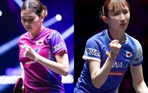 日本女子が中国撃破で8強入りなるか　橋本帆乃香は過去全勝の世界8位と対戦　早田ひなは“サウスポー対決”で初勝利に挑む【シンガポールスマッシュ】 画像