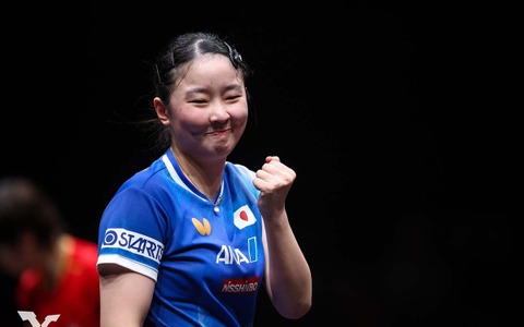 張本美和が日本勢最高位の6位、伊藤美誠は9位、早田ひなは10位　トップ150は変動なし｜卓球女子世界ランキング（2026年第2週） 画像