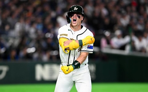【WBC2026】台湾撃破の豪州をMLB公式記者が称賛　殊勲の24年ドラ1は「世界の舞台で将来性を発揮」　田中将大らに並ぶ記録も注目 画像