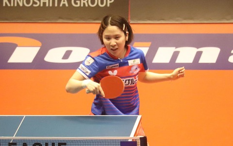 平野美宇、指揮官が賛辞を贈った“主将の献身”　チーム最多15勝にVMも5試合出場　POへ目標は男子との「アベック優勝」【Tリーグ】 画像