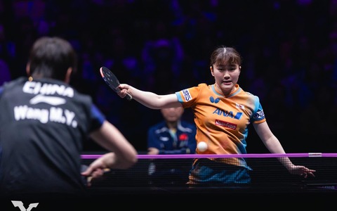 大藤沙月が振り返る衝撃の世界2位・王曼昱撃破　戦術変更で掴んだ中国からの大金星　伊藤美誠以来の勝利に「自信を持って臨んだ」【WTTチャンピオンズ重慶】 画像