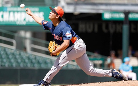【MLB】アストロズ今井達也、噂される侍ジャパンへの合流を否定「彼らは優勝できる、僕は必要ない」　OP戦ではパーフェクト投球 画像