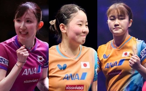 卓球女子日本が相次ぐ中国撃破で脅威に　張本美和、早田ひなに続き大藤沙月は“日本人キラー”から大金星　国際大会制覇へ収穫 画像