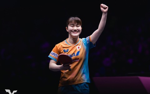 大藤沙月、台湾エースとの激闘ラリーを公式が称賛「実に素晴らしい一撃」　世界2位からは大金星、21歳の躍動に熱視線【WTTチャンピオンズ重慶】 画像