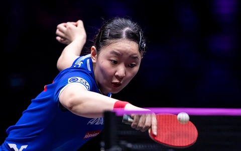 張本美和、WC出場の世界35位と接戦もストレート勝ち　大藤沙月に続く8強入りで次戦は中国勢との大一番へ【WTTチャンピオンズ重慶】 画像