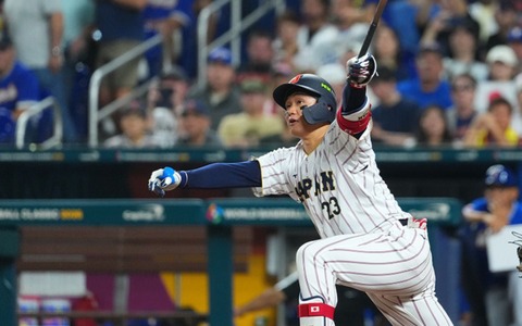 【WBC2026】“阪神勢”が鮮やか逆転劇、佐藤輝明の同点適時打と森下翔太の勝ち越し3ラン　ベネズエラ先発スアレスを攻略 画像