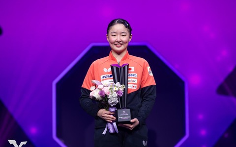 「今年は殻を破る1年」張本美和、17歳のエースが中国撃破で有言実行　3度目の正直で成し遂げた初優勝【WTTチャンピオンズ重慶】 画像