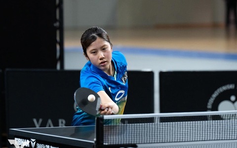 卓球日本女子の“大学生カットマン”にWTT公式が熱視線「世界の舞台で名を響かせる」　トップ100入り目前の19歳に注目「容赦ないプレー」 画像