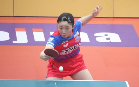 「勝ちたい気持ちはありますけど……」張本美和、“負けないエース”が貫く信念　カットマン撃破の17歳は「その目標に向かって」【Tリーグ】 画像