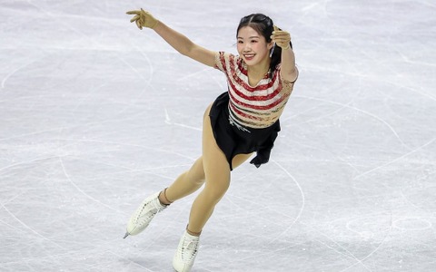 SP8位の中井亜美、代名詞トリプルアクセル不発の理由は……「いつもと違う緊張感」　フリーは楽しむと誓う【世界フィギュア】 画像