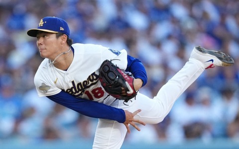 【MLB】山本由伸の正確無比な制球力、低めシンカーがストライクゾーンを掠めた「2.5ミリ」　公式記者も驚愕の一球 画像