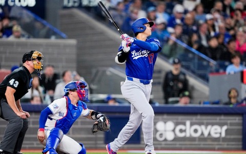 【MLB】“2戦連発”大谷翔平、今季3号アーチは苦手左腕の「内角低めボール球」を完全攻略　米記者驚きの一発「数年前、彼を封じるために……」 画像